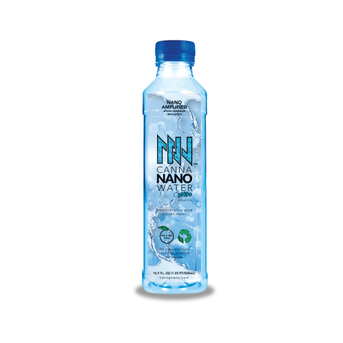 Canna Nano CBD Water Plus Case Bottle