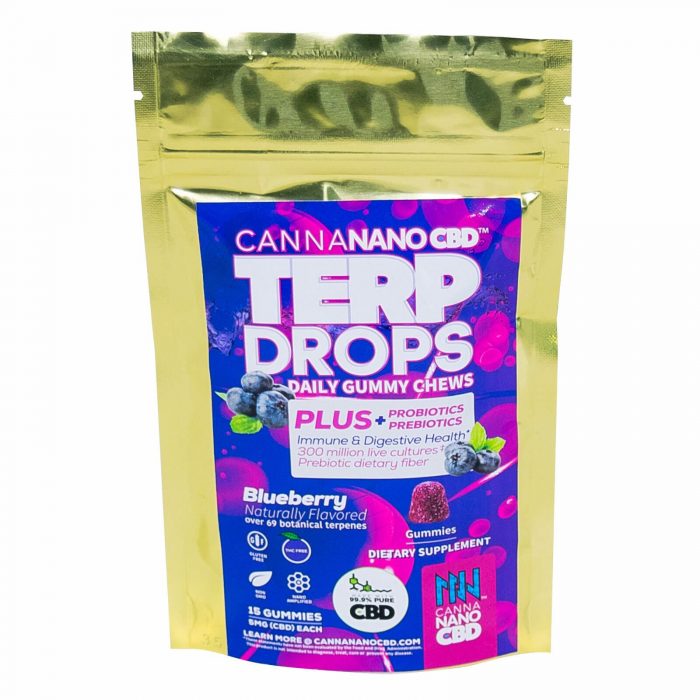 CannaNano CBD Terp Drops Gummy