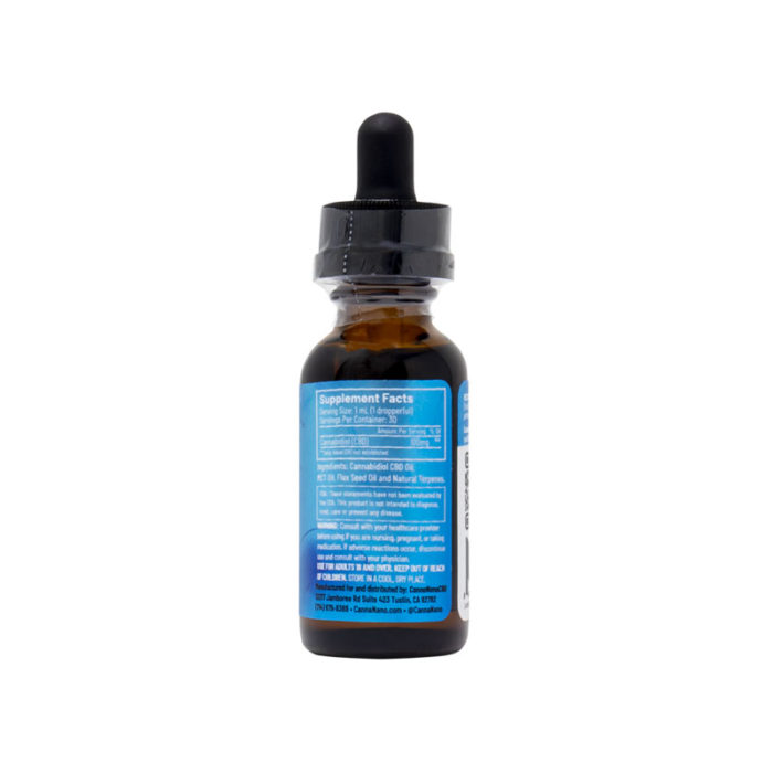 CannaNano CBD Tincture Oil